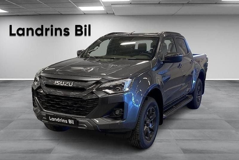 Grå (obsidian gray metallic) Ny 2025 Isuzu D-Max Pickup | 716 775 kr (Marknadspris) - Bild 1/4