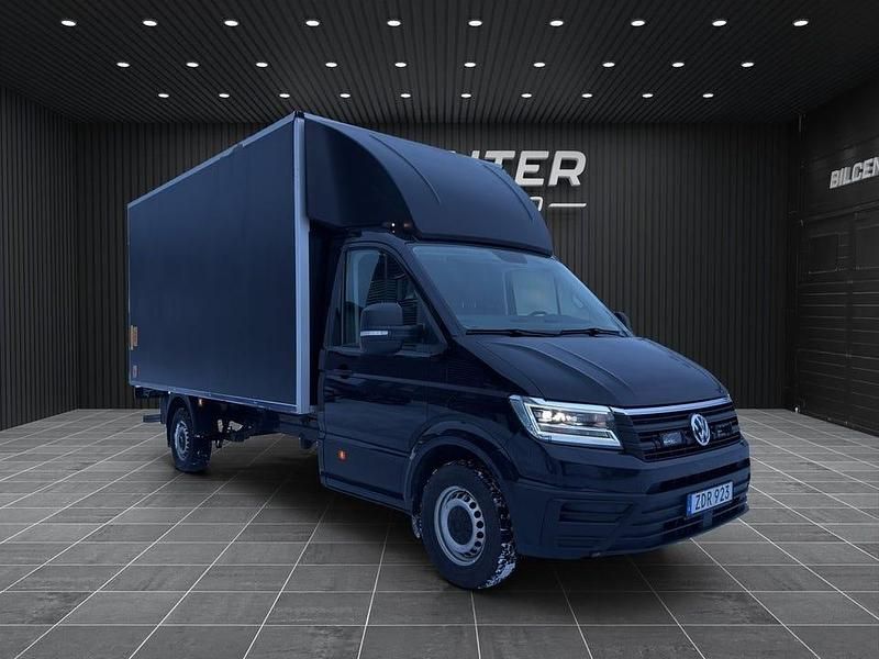 Svart Begagnad 2018 VW Crafter Van | 229 900 kr (Superpris) - Bild 1/4