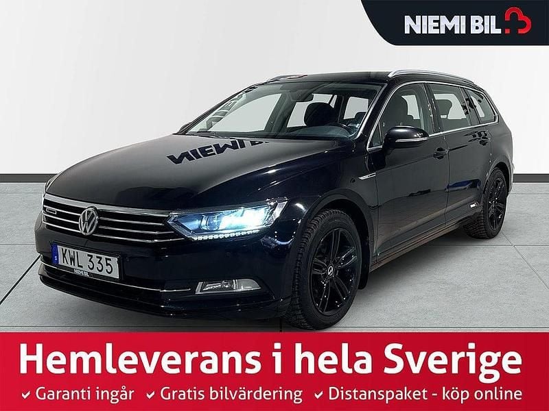 Begagnad VW Passat 150 HK (110 kW) 2017 Svart metallic Kombi
