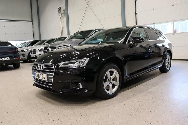 Svart Begagnad 2018 Audi A4 Proline Kombi | 234 700 kr (Marknadspris) - Bild 1/4