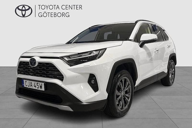 Vit Begagnad 2022 Toyota RAV4 Hybrid Executive SUV | 389 900 kr (Bra pris) - Bild 1/4