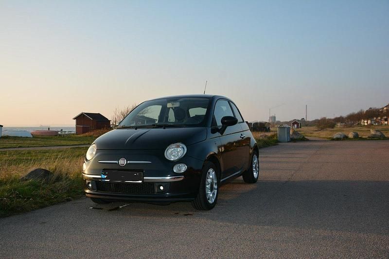 Svart Begagnad 2009 Fiat 500 Halvkombi | 29 500 kr (Superpris) - Bild 1/4