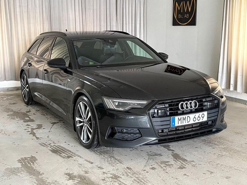 Grå Begagnad 2019 Audi A6 S-Line Kombi | 219 900 kr - Bild 1/4