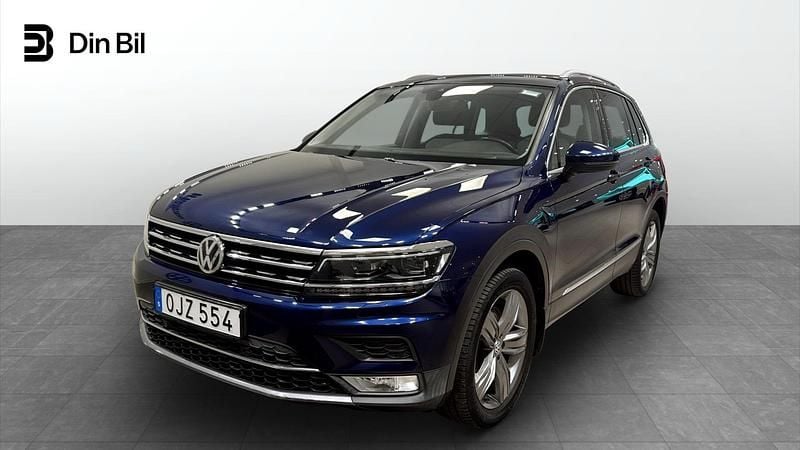 Begagnad VW Tiguan GT 190 HK (139 kW) 2016 Mörkblå SUV