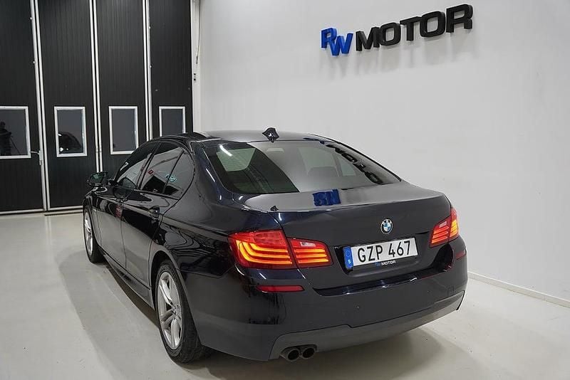 Begagnad BMW 520 M Sport 190 HK (139 kW) 2016 Svart Sedan