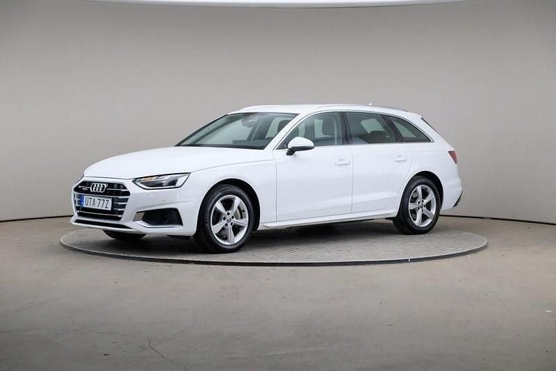 Vit Begagnad 2019 Audi A4 Advanced Kombi | 225 000 kr (Bra pris) - Bild 1/4