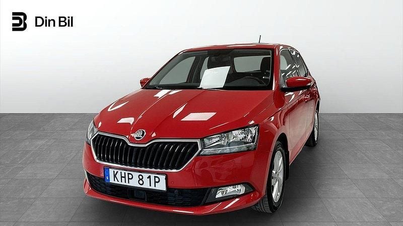 Röd (corrida red) Begagnad 2019 Skoda Fabia Style Halvkombi | 139 900 kr (Marknadspris) - Bild 1/4