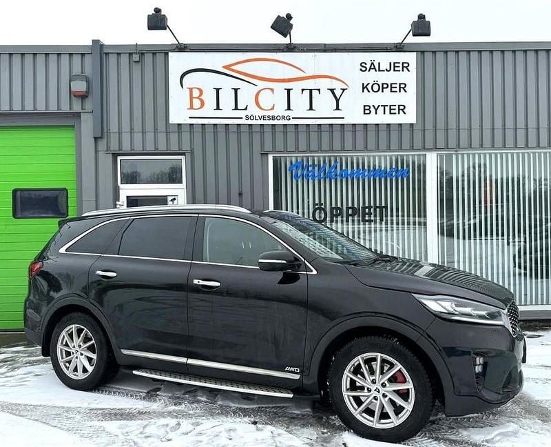 Begagnad Kia Sorento GT-Line 200 HK (147 kW) 2019 Svart SUV