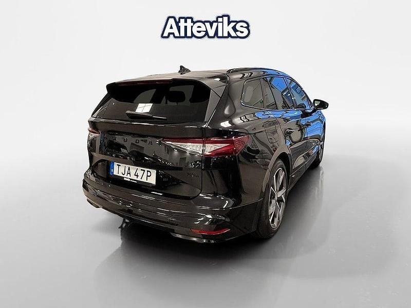 Begagnad Skoda Enyaq iV 194 kW (265 HK) 2023 Svart SUV