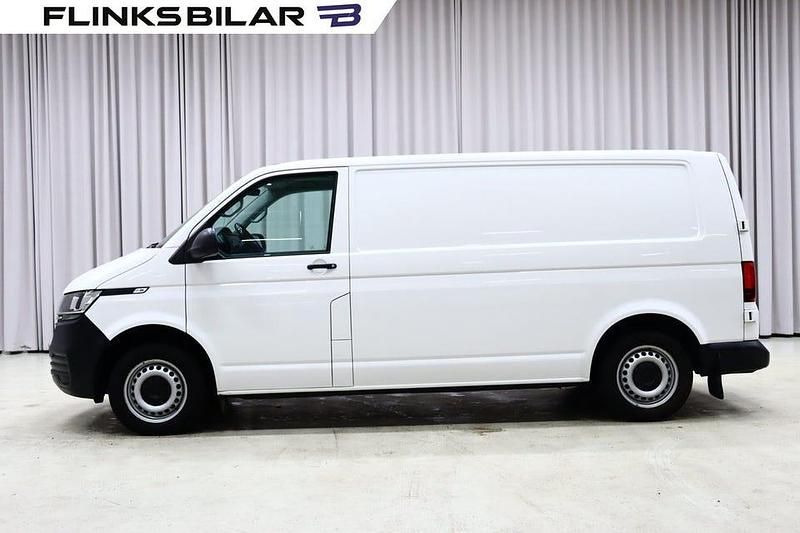 Vit Begagnad 2020 VW T6.1 Van | 299 900 kr (Marknadspris) - Bild 1/4