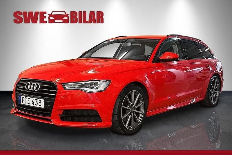 Röd Begagnad 2016 Audi A6 S-Line Kombi | 184 900 kr (Bra pris) - Bild 1/4