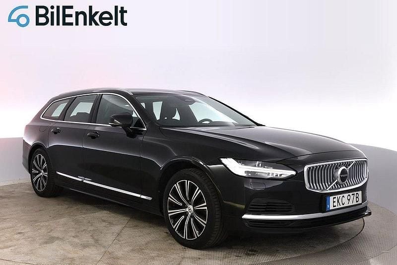 Svart Begagnad 2022 Volvo V90 Inscription Kombi | 334 900 kr (Bra pris) - Bild 1/4
