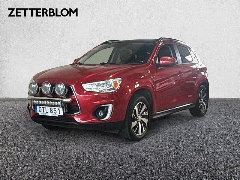 Rödmetallic Begagnad 2014 Mitsubishi ASX SUV | 159 000 kr (Lite dyr) - Bild 1/4