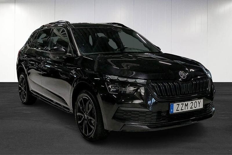 Begagnad Skoda Kamiq Monte Carlo 110 HK (80 kW) 2021 Svart SUV