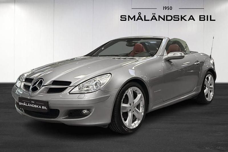 Begagnad Mercedes SLK200 163 HK (119 kW) 2006 Silver Cab
