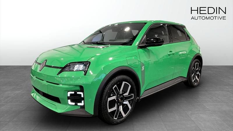 Mörkgrå Ny 2025 Renault 5 E-Tech Techno Halvkombi | 407 800 kr (Marknadspris) - Bild 1/4