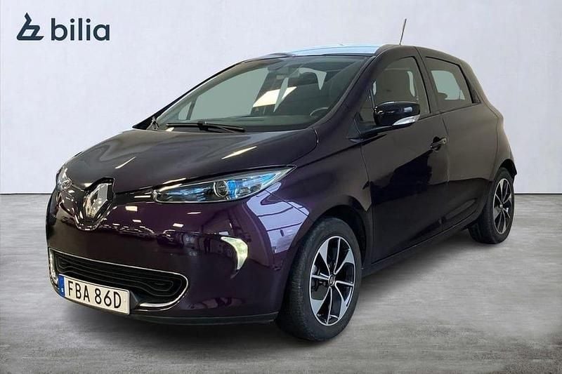 Lila Begagnad 2019 Renault Zoe Intens Halvkombi | 129 900 kr (Marknadspris) - Bild 1/3