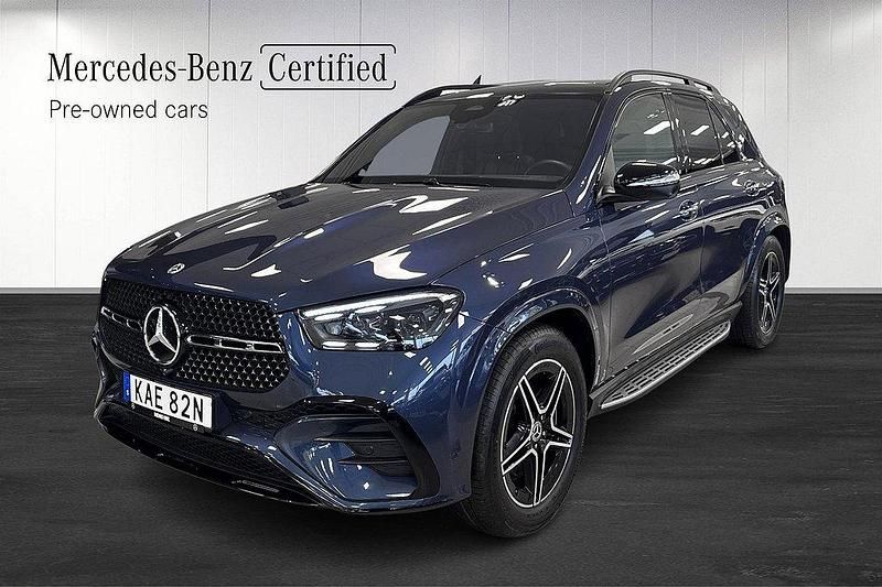 Blå Begagnad 2024 Mercedes GLE350 AMG Line Premium Plus SUV | 959 900 kr (Lite dyr) - Bild 1/4