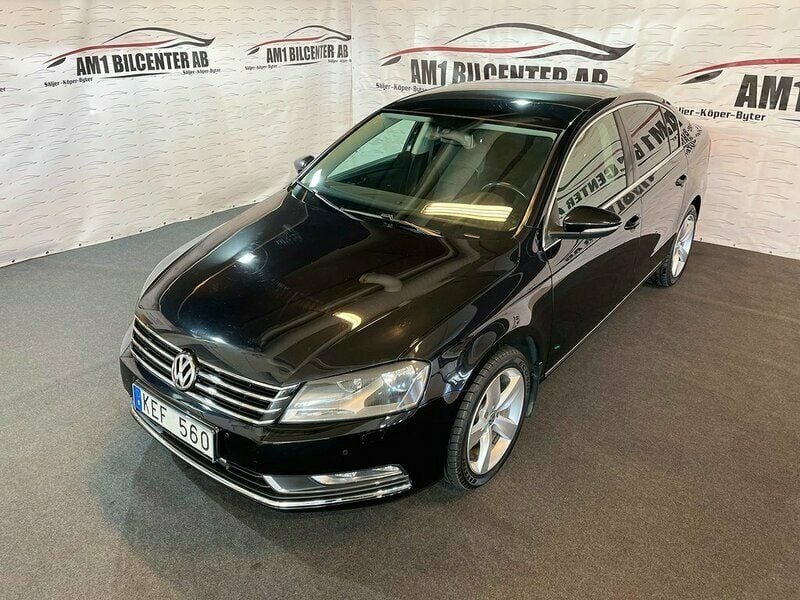 Begagnad VW Passat 177 HK (130 kW) 2013 Svart Sedan