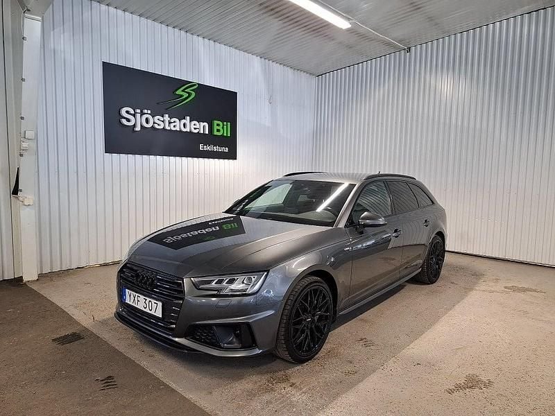 Grå Begagnad 2018 Audi A4 S-Line Kombi | 219 900 kr (Lite dyr) - Bild 1/4