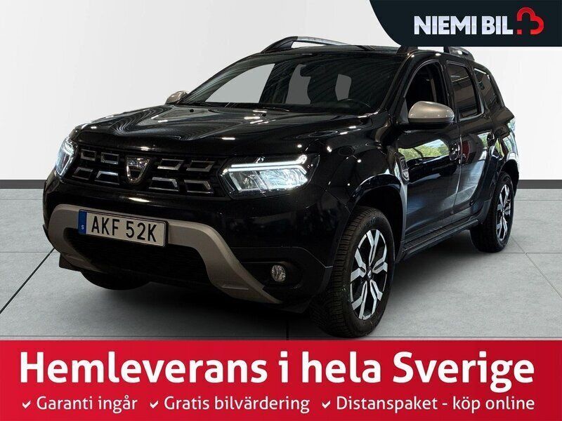 Svart Begagnad 2022 Dacia Duster SUV | 194 900 kr (Marknadspris) - Bild 1/3