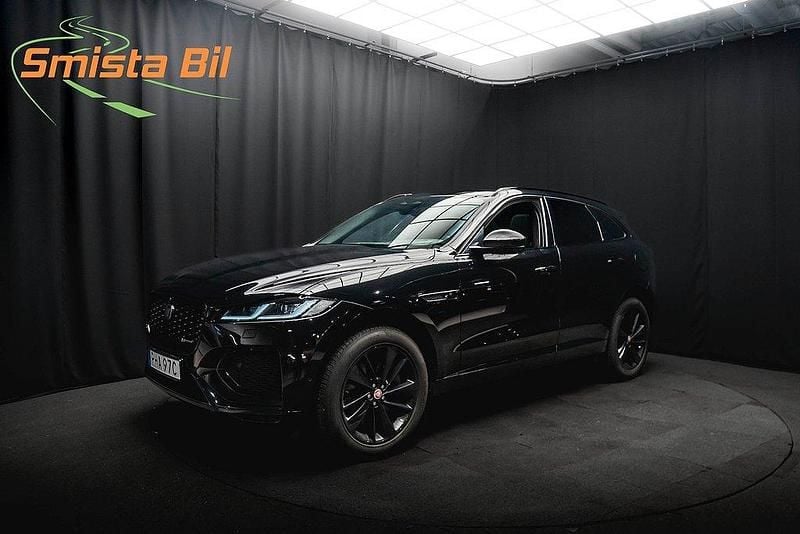 Svart Begagnad 2021 Jaguar F-Pace R-Dynamic SUV | 438 900 kr - Bild 1/3