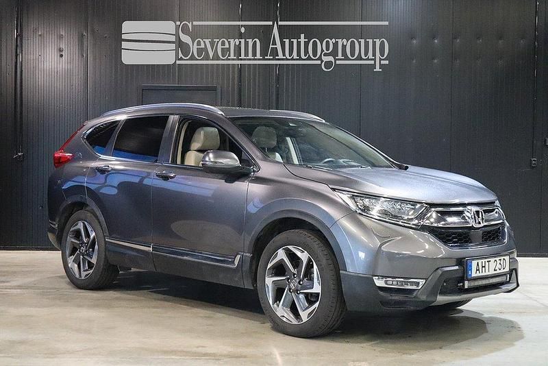 Ljusgrå Begagnad 2019 Honda CR-V Executive SUV | 289 000 kr (Lite dyr) - Bild 1/4