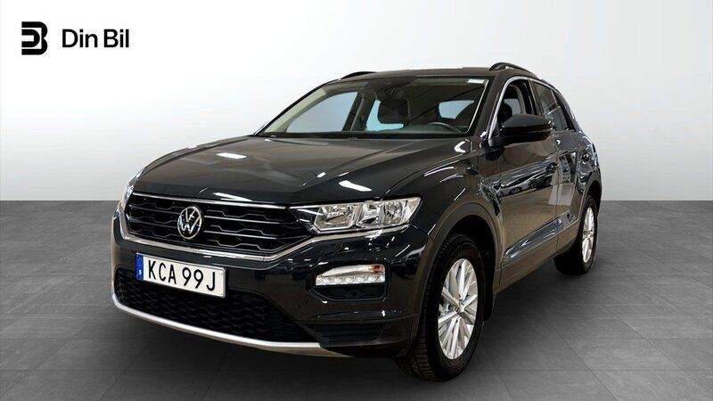 Grå (urano grey) Begagnad 2022 VW T-Roc SUV | 199 800 kr (Marknadspris) - Bild 1/4