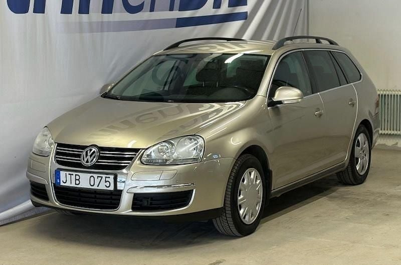 Ljusbrun (brun) Begagnad 2009 VW Golf Kombi | 39 900 kr (Bra pris) - Bild 1/4