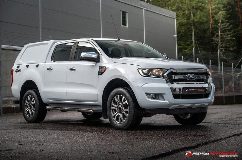 Vit Begagnad 2016 Ford Ranger XLT Pickup | 249 800 kr (Bra pris) - Bild 1/4