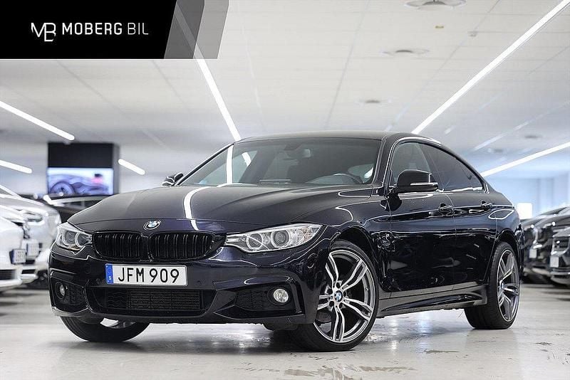 Svart Begagnad 2016 BMW 420 Gran Coupé M Sport Sportkupé | 224 900 kr (Lite dyr) - Bild 1/3