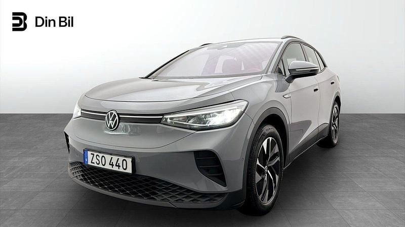 Grå Begagnad 2023 VW ID.4 Comfortline SUV | 384 900 kr (Marknadspris) - Bild 1/4