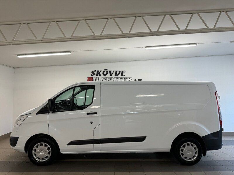 Vit Begagnad 2018 Ford Transit Custom Van | 119 500 kr (Marknadspris) - Bild 1/4