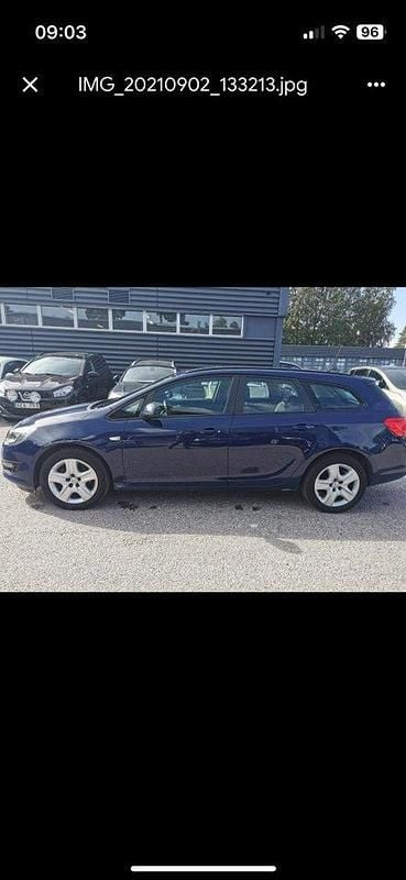 Blå Begagnad 2015 Opel Astra Active Kombi | 65 000 kr (Superpris) - Bild 1/4
