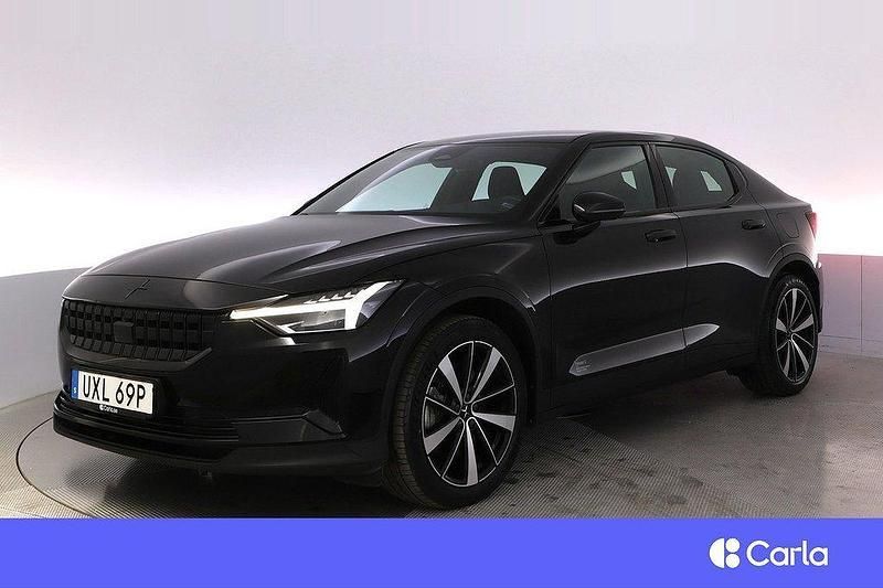 Svart Begagnad 2022 Polestar 2 Long Range Single Motor Sedan | 339 900 kr (Marknadspris) - Bild 1/4