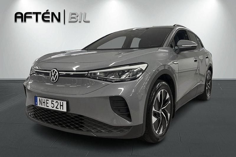Grå Begagnad 2022 VW ID.4 Comfortline SUV | 309 800 kr (Marknadspris) - Bild 1/3