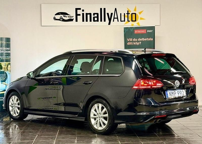 Begagnad VW Golf VII GT 150 HK (110 kW) 2015 Svart Kombi