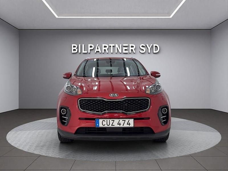 Röd Begagnad 2017 Kia Sportage Advance SUV | 149 900 kr (Lite dyr) - Bild 1/4