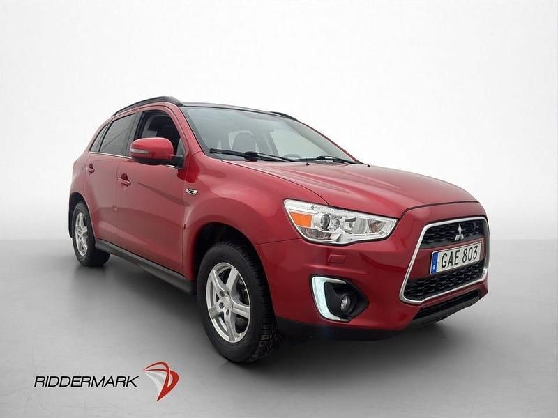 Begagnad Mitsubishi ASX 150 HK (110 kW) 2015 Mörkröd SUV