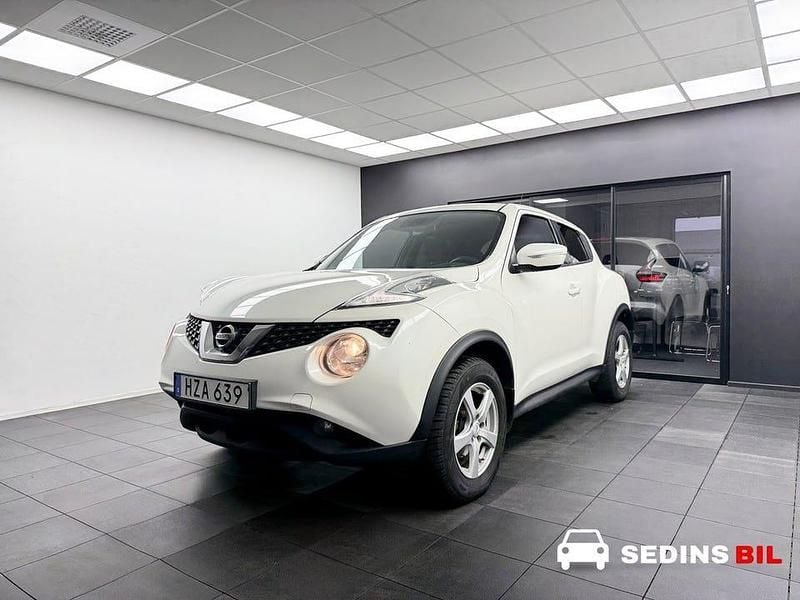 Vit Begagnad 2016 Nissan Juke SUV | 89 900 kr (Lite dyr) - Bild 1/4