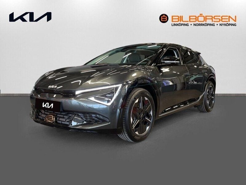 Grå (interstellar grey m) Ny 2024 Kia EV6 Plus SUV | 610 861 kr (Marknadspris) - Bild 1/4