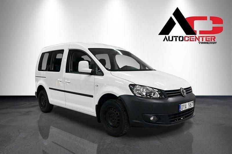 Begagnad VW Caddy 109 HK (80 kW) 2011 Vit Minibuss