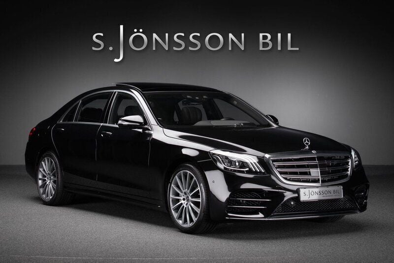 Svart Begagnad 2019 Mercedes S560 Exclusive Sedan | 849 000 kr - Bild 1/4