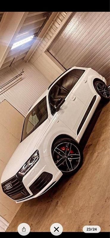 Vit Begagnad 2016 Audi Q7 S-Line SUV | 325 000 kr (Bra pris) - Bild 1/4