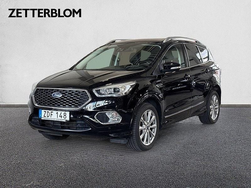 Svart Begagnad 2018 Ford Kuga Vignale SUV | 199 000 kr (Lite dyr) - Bild 1/4