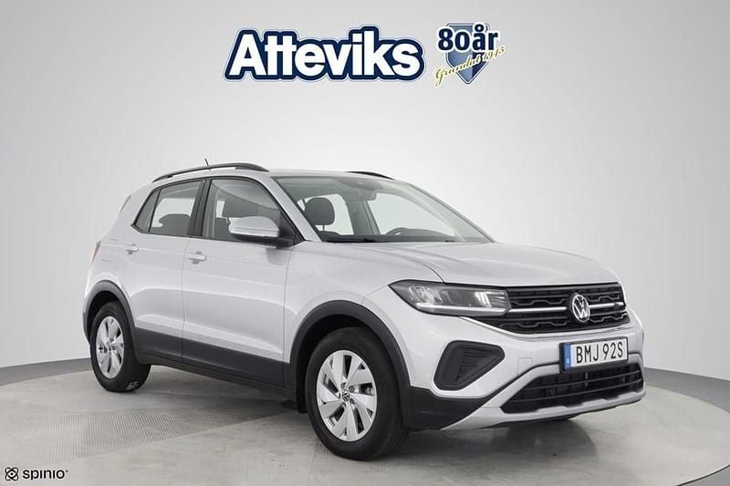 Silver Begagnad 2024 VW T-Cross Life SUV | 209 000 kr (Marknadspris) - Bild 1/3