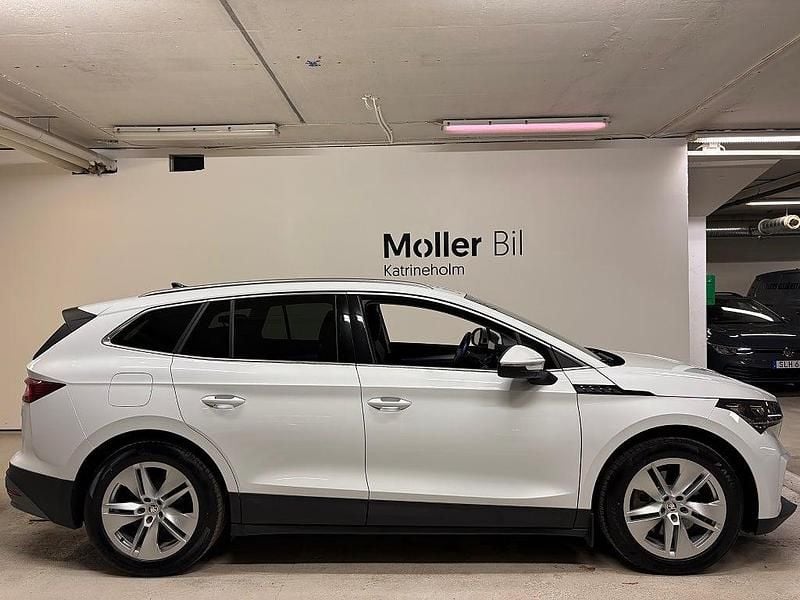 Begagnad Skoda Enyaq iV 194 kW (265 HK) 2023 Vit SUV