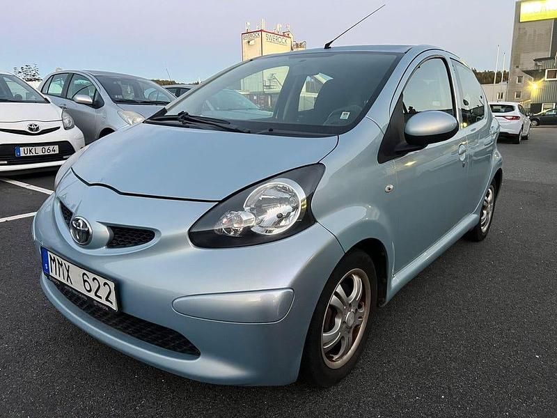 Ljusblå Begagnad 2007 Toyota Aygo Halvkombi | 28 999 kr (Marknadspris) - Bild 1/4