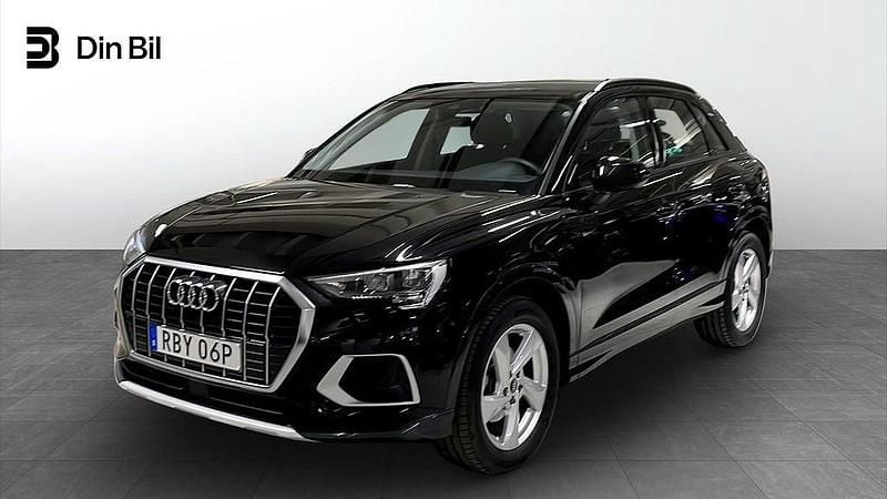 Svart Begagnad 2025 Audi Q3 Advanced Plus SUV | 349 000 kr (Bra pris) - Bild 1/4