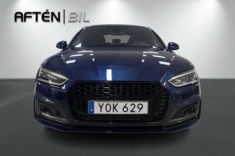 Begagnad Audi A5 Sportback S-Line 252 HK (185 kW) 2018 Svart Halvkombi